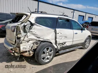 2014 Chevrolet Traverse LTZ with VIN 1GNKRJKD3EJ329725, listed as a Copart auction lot 53272755 with 221,219 mi miles and Salvage Title. Bid and sale history available at DreamBid. Image 3.