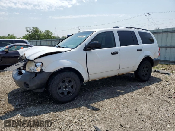 2008 Dodge Durango SXT with VIN 1D8HD38N28F154938, listed as a Copart auction lot 59943355 with 204,935 mi miles and Salvage title. Bid and sale history available at DreamBid. Image 1.