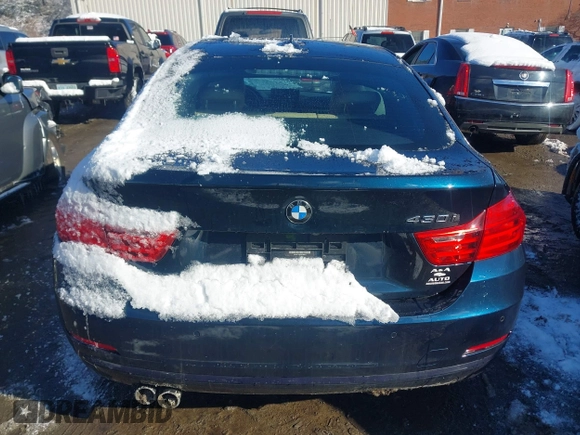 2017 BMW 4 Series 430i with VIN WBA4F7C56HG786970, listed as a IAAI auction lot 41361394 with 94,056 mi miles and . Bid and sale history available at DreamBid. Image 16.
