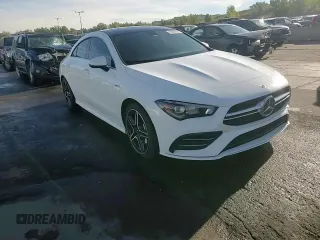 2022 Mercedes-Benz CLA 35 AMG with VIN W1K5J5BB1NN297150, listed as a Copart auction lot 72604584 with 45,594 mi miles and Salvage Title. Bid and sale history available at DreamBid. Image 13.