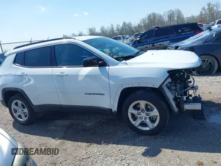 2023 Jeep Compass Latitude with VIN 3C4NJDBN9PT561829, listed as a IAAI auction lot 41994610 with 29,583 mi miles and . Bid and sale history available at DreamBid. Image 14.