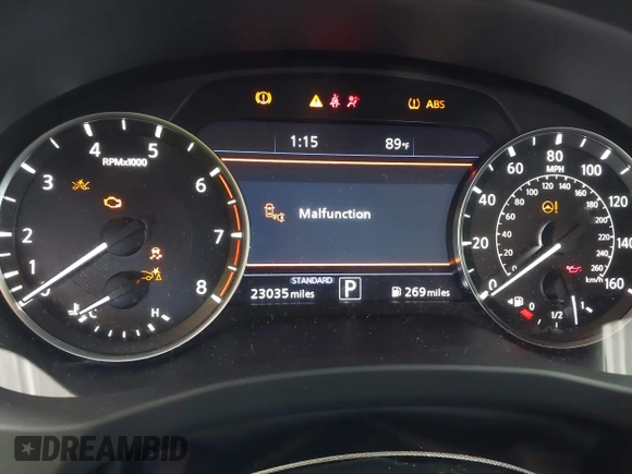 2020 Infiniti QX50 Luxe z VIN 3PCAJ5M14LF113182, wystawiony jako IAAI lot #42651997 z przebiegiem 23 035 mil mil oraz . Historia ofert i sprzedaży dostępna na DreamBid. Obrazek 7.