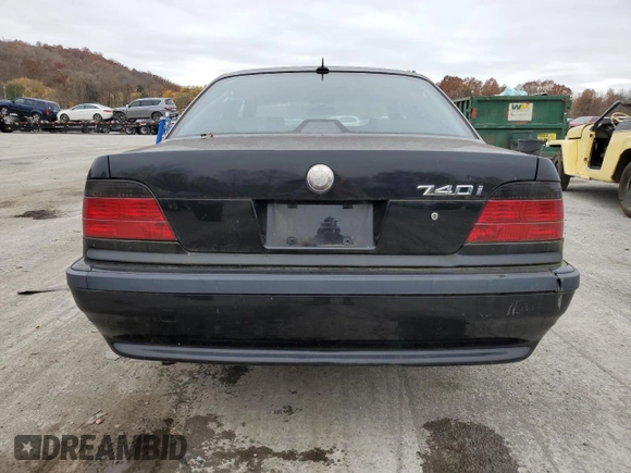 2001 BMW 7 Series 740i with VIN WBAGG83431DN84358, listed as a Copart auction lot 78825624 with 220,545 mi miles and Clean title. Bid and sale history available at DreamBid. Image 6.