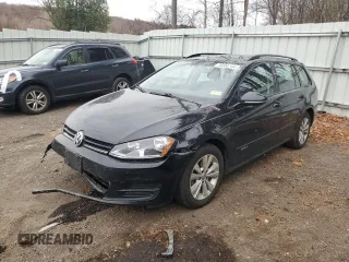2017 Volkswagen Golf SportWagen S with VIN 3VW017AU1HM508832, listed as a Copart auction lot 78384734 with 92,562 mi miles and Salvage Title. Bid and sale history available at carsss.com. Image 1.