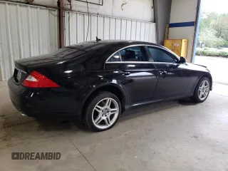2007 Mercedes-Benz CLS-Class 5.5L with VIN WDDDJ72X77A091912, listed as a Copart auction lot 72378144 with 0 mi miles and Salvage Title. Bid and sale history available at carsss.com. Image 3.