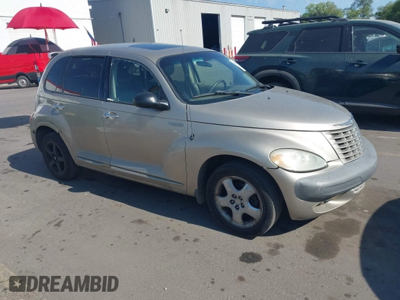 2002 Chrysler PT Cruiser Limited z VIN 3C8FY68B72T288535, wystawiony jako IAAI lot #42472122 z przebiegiem 218 981 mil mil oraz . Historia ofert i sprzedaży dostępna na DreamBid. Obrazek 1.