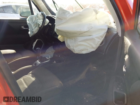 2021 Jeep Renegade 80th Anniversary with VIN ZACNJDBB0MPN23315, listed as a IAAI auction lot 41139893 with 45,251 mi miles and . Bid and sale history available at DreamBid. Image 5.