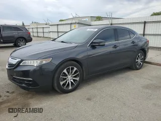 2015 Acura TLX with VIN 19UUB1F39FA024370, listed as a Copart auction lot 55422585 with 82,900 mi miles and Salvage Title. Bid and sale history available at carsss.com. Image 1.
