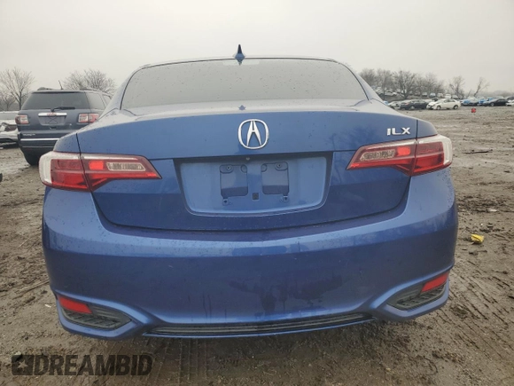 2016 Acura ILX w/Premium Pkg with VIN 19UDE2F70GA011878, listed as a Copart auction lot 84412454 with 110,116 mi miles and Salvage Title. Bid and sale history available at carsss.com. Image 6.