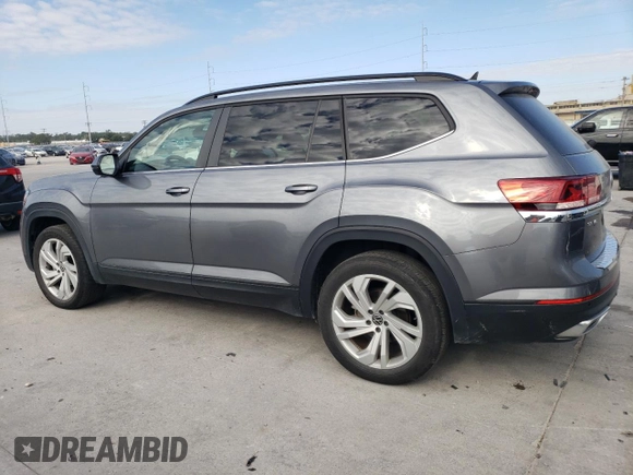 2022 Volkswagen Atlas SE with VIN 1V2WR2CA3NC559224, listed as a Copart auction lot 76897664 with 31,207 mi miles and Salvage title. Bid and sale history available at DreamBid. Image 2.