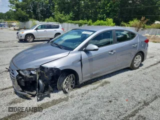 2017 Hyundai Elantra SE with VIN 5NPD74LF6HH125880, listed as a Copart auction lot 59100085 with 140,255 mi miles and Salvage title. Bid and sale history available at DreamBid. Image 1.