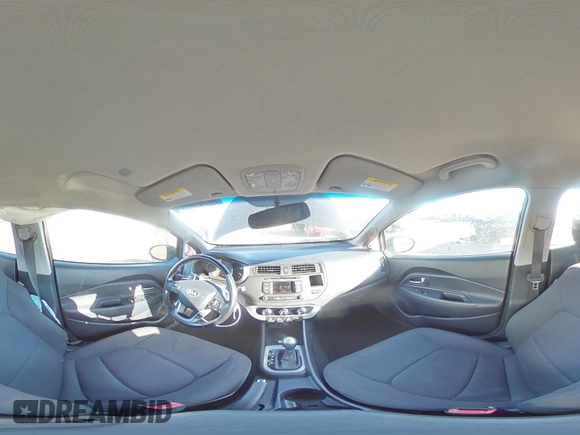 2015 Kia Rio EX with VIN KNADN5A31F6456357, listed as a Copart auction lot 48820165 with 108,865 mi miles and Clean Title. Bid and sale history available at carsss.com. Image 14.