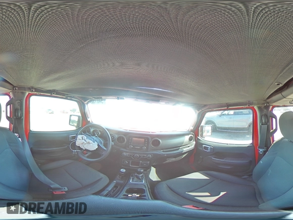 2020 Jeep Wrangler Unlimited Sport с VIN 1C4HJXDG6LW278287, выставлен на аукционе Copart как лот 54019895 с пробегом 60 156 миль миль и Списание • Salvage title. История ставок и продаж доступна на DreamBid. Изображение 15.