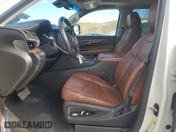 2015 Cadillac Escalade ESV Luxury z VIN 1GYS4SKJ5FR718253, wystawiony jako Copart lot #48767875 z przebiegiem 173 682 mil mil oraz Szkoda całkowita • Salvage title. Historia ofert i sprzedaży dostępna na DreamBid. Obrazek 7.