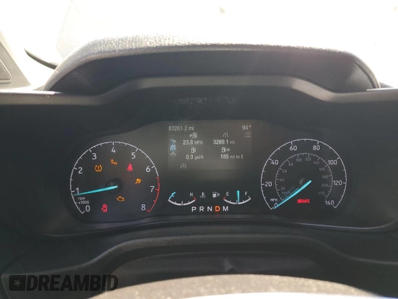 2020 Ford Transit Connect XLT with VIN NM0GS9F29L1439599, listed as a Copart auction lot 53680065 with 83,261 mi miles and Non repairable. Bid and sale history available at DreamBid. Image 9.