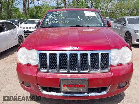 2009 Jeep Grand Cherokee with VIN 1J8HR68T79C539925, listed as a IAAI auction lot 42157077 with 140,443 mi miles and . Bid and sale history available at DreamBid. Image 6.