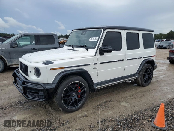 2021 Mercedes-Benz G 63 AMG with VIN W1NYC7HJ0MX371469, listed as a Copart auction lot 69796794 with 32,392 mi miles and Salvage Title. Bid and sale history available at DreamBid. Image 1.