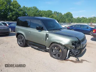 2025 Land Rover Defender X-Dynamic SE с VIN SALE26EU3S2433634, выставлен на аукционе IAAI как лот 42669947 с пробегом 729 миль миль и . История ставок и продаж доступна на DreamBid. Изображение 1.