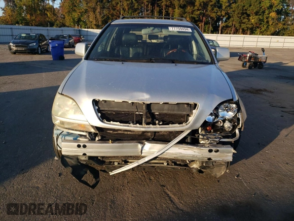 2002 Lexus RX 300 with VIN JTJGF10U420148495, listed as a Copart auction lot 77759494 with 0 mi miles and Salvage Title. Bid and sale history available at carsss.com. Image 5.