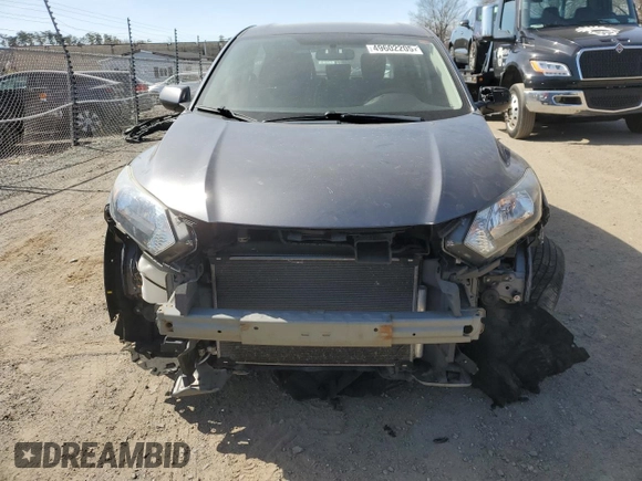 2017 Honda HR-V LX with VIN 3CZRU6H34HM708364, listed as a Copart auction lot 49602205 with 42,117 mi miles and Salvage Title. Bid and sale history available at carsss.com. Image 5.