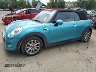 2018 MINI Convertible Cooper with VIN WMWWG5C57J3D00760, listed as a Copart auction lot 66530434 with 32,242 mi miles and Salvage Title. Bid and sale history available at DreamBid. Image 1.