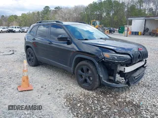 2019 Jeep Cherokee Latitude Plus with VIN 1C4PJMLB0KD291790, listed as a IAAI auction lot 41721797 with 114,951 mi miles. Bid and sale history available at carsss.com. Image 1.