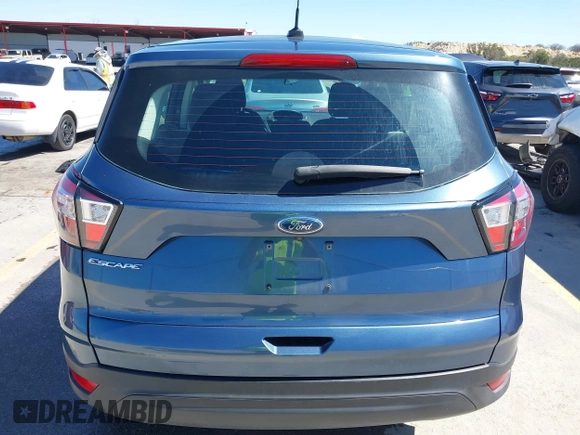 2018 Ford Escape S with VIN 1FMCU0F74JUC86298, listed as a IAAI auction lot 41765086 with 124,154 mi miles. Bid and sale history available at carsss.com. Image 16.