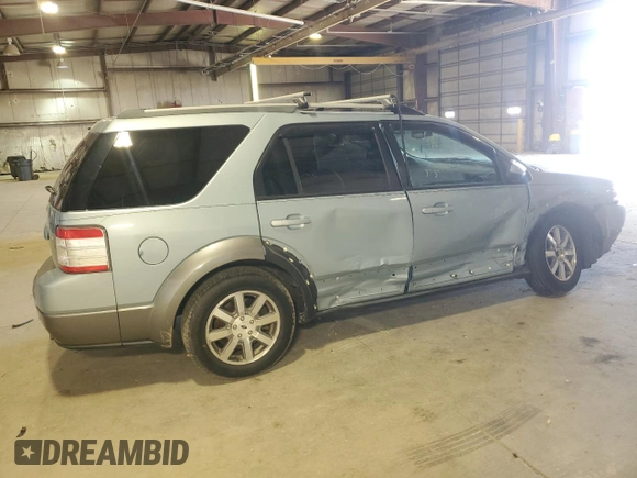 2008 Ford Taurus X SEL with VIN 1FMDK02W68GA33368, listed as a Copart auction lot 51045435 with Not provided miles and Salvage title. Bid and sale history available at DreamBid. Image 3.
