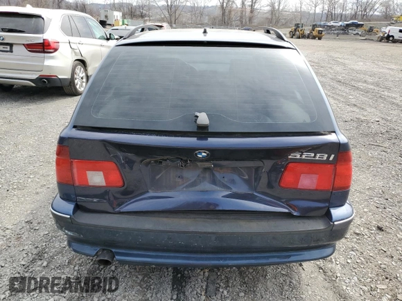 1999 BMW 5 Series 528iAt with VIN WBADP6339XBV60648, listed as a Copart auction lot 52637565 with 207,862 mi miles and Clean Title. Bid and sale history available at carsss.com. Image 6.