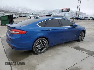 2017 Ford Fusion Titanium with VIN 3FA6P0SU7HR264551, listed as a Copart auction lot 50689735 with 90,367 mi miles and Salvage title. Bid and sale history available at DreamBid. Image 3.