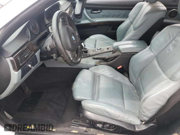 2011 BMW M3 with VIN WBSDX9C59BE784055, listed as a Copart auction lot 58163264 with 0 mi miles and Salvage Title. Bid and sale history available at carsss.com. Image 7.