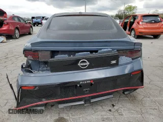 2024 Nissan Z Nismo with VIN JN1BZ4CH0RM367514, listed as a Copart auction lot 52297105 with 1,232 mi miles and Salvage Title. Bid and sale history available at DreamBid. Image 6.