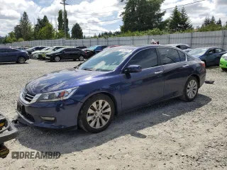 2015 Honda Accord EX-L с VIN 1HGCR2F89FA269145, выставлен на аукционе Copart как лот 62329875 с пробегом 46 101 миль миль и Списание • Salvage title. История ставок и продаж доступна на DreamBid. Изображение 1.