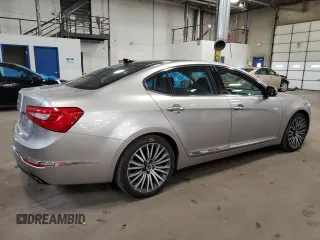 2014 Kia Cadenza Premium with VIN KNALN4D77E5125016, listed as a Copart auction lot 69007094 with 120,347 mi miles and Salvage Title. Bid and sale history available at carsss.com. Image 3.