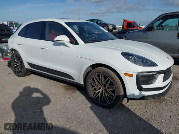 2024 Porsche Macan with VIN WP1AA2A5XRLB02665, listed as a IAAI auction lot 41018065 with Not provided miles and . Bid and sale history available at DreamBid. Image 1.