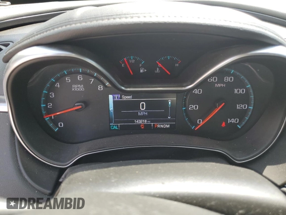 2017 Chevrolet Impala LT with VIN 2G1105S30H9163590, listed as a Copart auction lot 54397905 with 143,218 mi miles and Salvage Title. Bid and sale history available at DreamBid. Image 9.