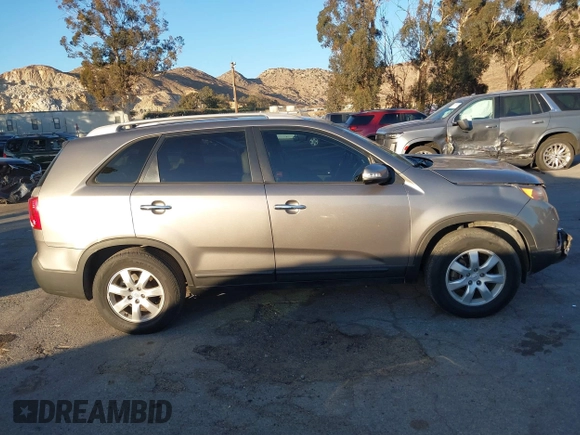 2011 Kia Sorento LX with VIN 5XYKT4A27BG125260, listed as a IAAI auction lot 41344634 with 139,393 mi miles. Bid and sale history available at carsss.com. Image 13.
