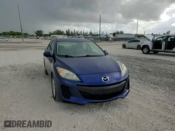 2012 Mazda 3 i Touring with VIN JM1BL1V74C1574174, listed as a Copart auction lot 55396575 with 60,109 mi miles and Salvage Title. Bid and sale history available at DreamBid. Image 13.
