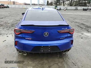 2023 Acura TLX Type S w/Performance Tire with VIN 19UUB7F99PA001485, listed as a Copart auction lot 43048695 with 31,953 mi miles and Salvage Title. Bid and sale history available at carsss.com. Image 6.
