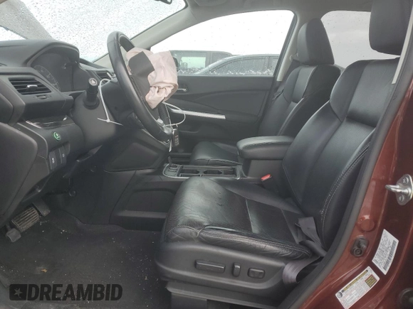 2015 Honda CR-V EX-L with VIN 5J6RM4H78FL121106, listed as a Copart auction lot 50374765 with 33,208 mi miles and Salvage Title. Bid and sale history available at carsss.com. Image 7.