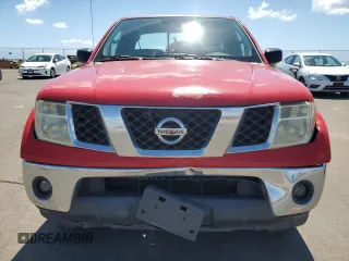 2005 Nissan Frontier LE with VIN 1N6AD06W45C402255, listed as a Copart auction lot 75503734 with 219,934 mi miles and Salvage title. Bid and sale history available at DreamBid. Image 5.