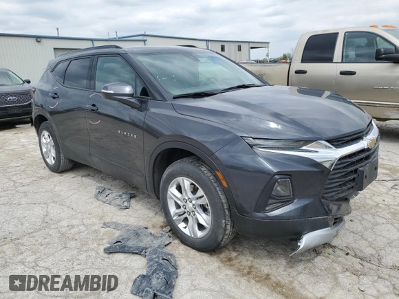 2022 Chevrolet Blazer LT z VIN 3GNKBCR46NS232765, wystawiony jako Copart lot #52862355 z przebiegiem 30 632 mil mil oraz Szkoda całkowita • Salvage title. Historia ofert i sprzedaży dostępna na DreamBid. Obrazek 4.