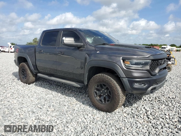 2021 Ram 1500 TRX with VIN 1C6SRFU96MN800618, listed as a Copart auction lot 51782905 with 43,585 mi miles and Salvage title. Bid and sale history available at DreamBid. Image 4.