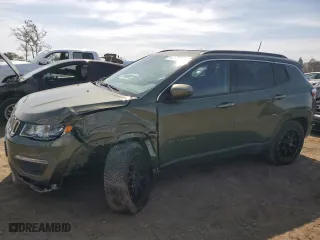 2018 Jeep Compass Latitude with VIN 3C4NJCBB1JT495381, listed as a Copart auction lot 48364905 with 150,246 mi miles and Salvage Title. Bid and sale history available at carsss.com. Image 1.