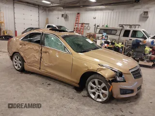 2013 Cadillac ATS with VIN 1G6AG5RX8D0145017, listed as a IAAI auction lot 41443197 with 55,954 mi miles and . Bid and sale history available at DreamBid. Image 1.