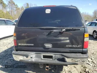 2004 Chevrolet Suburban LS with VIN 1GNFK16Z34J142771, listed as a Copart auction lot 50688535 with 222,370 mi miles and Salvage Title. Bid and sale history available at carsss.com. Image 6.