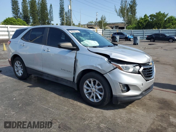 2020 Chevrolet Equinox LS z VIN 3GNAXHEVXLS512582, wystawiony jako Copart lot #58308755 z przebiegiem 101 469 mil mil oraz Nie do naprawy • Non repairable. Historia ofert i sprzedaży dostępna na DreamBid. Obrazek 4.