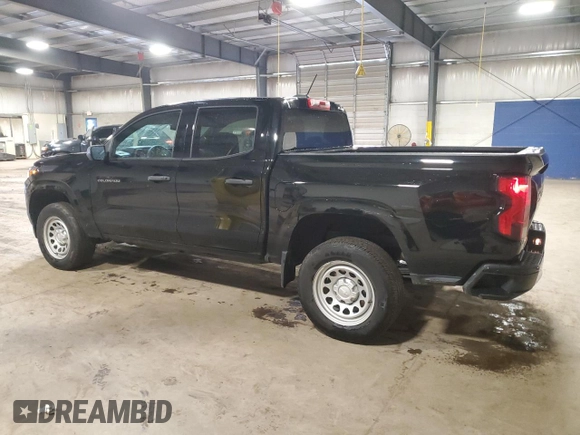 2023 Chevrolet Colorado 2WD Work Truck with VIN 1GCGSBECXP1176131, listed as a Copart auction lot 65121875 with 21,608 mi miles and Clean title. Bid and sale history available at DreamBid. Image 2.