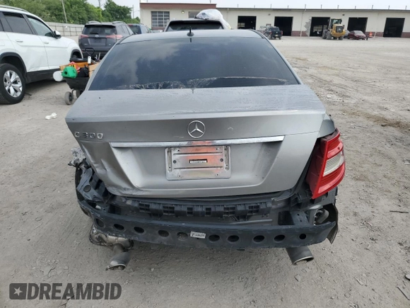 2008 Mercedes-Benz C 300 Sport with VIN WDDGF54X78F173353, listed as a Copart auction lot 59357975 with Not provided miles and Salvage title. Bid and sale history available at DreamBid. Image 6.
