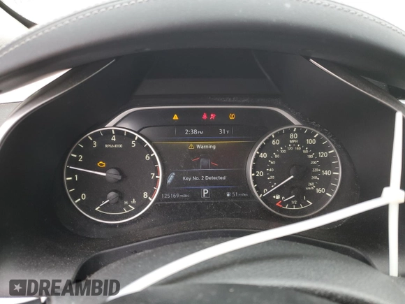 2015 Nissan Murano SV with VIN 5N1AZ2MG8FN248971, listed as a Copart auction lot 44553125 with 125,169 mi miles and Salvage title. Bid and sale history available at DreamBid. Image 9.